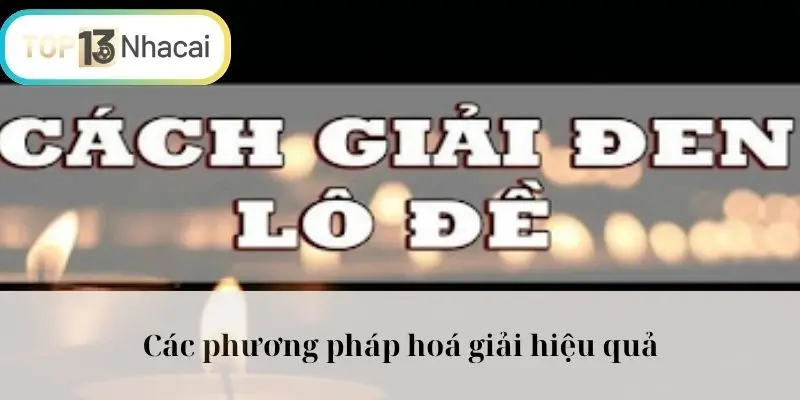 Các phương pháp hoá giải