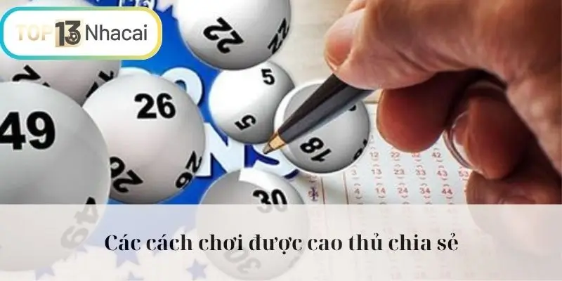 Cách chơi cao thủ chia sẻ