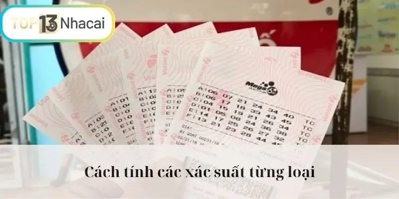 Cách tính các xác suất từng loại